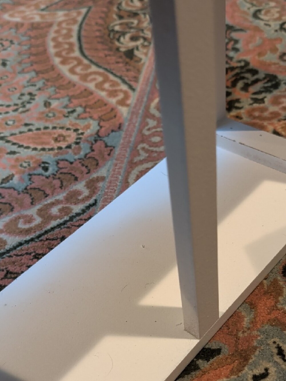 Hobby Lobby White Barn-Style Shelf with X-Panel Doors Farmhouse Shabby Chic - Picture 5 of 7